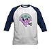 CafePress My Little Pony Athletic Baseball Jersey Kids Cotton Baseball Jersey, 3/4 Raglan Sleeve Shirt Navy/White