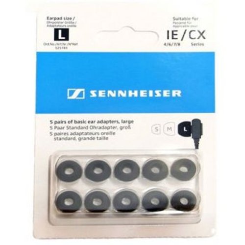 Preisvergleich Produktbild Sennheiser 525785 Gehörschutzstecker - Ohrstöpsel (Schwarz)