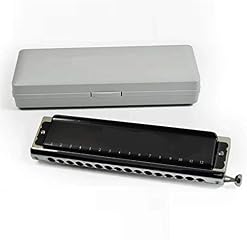 KIRANDIE Harmonica Chromatique 16 Trous 64 Ton Bouche d’organes Instrumentos Chromatic Harmonica C Instruments de… - Les Beatles, Paul McCartney, John Lennon, RIngo Starr, George Harrison KIRANDIE Harmonica Chromatique 16 Trous 64 Ton Bouche d'organes Instrumentos Chromatic Harmonica C Instruments de… – Image 4