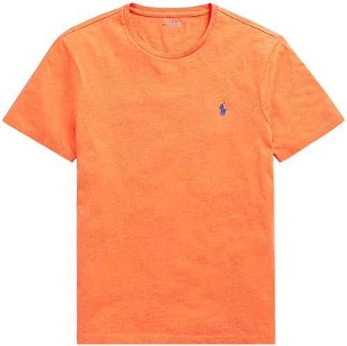 Image of Polo Ralph Lauren Mens Crew Neck T-Shirt (XXL, SpringMelonHtr)
