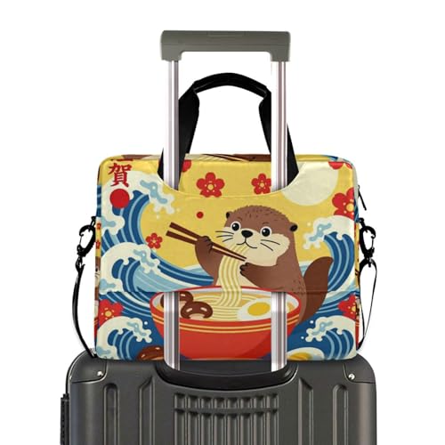 Funda portátil para laptop con asa y correa 15.6" miniatura 4