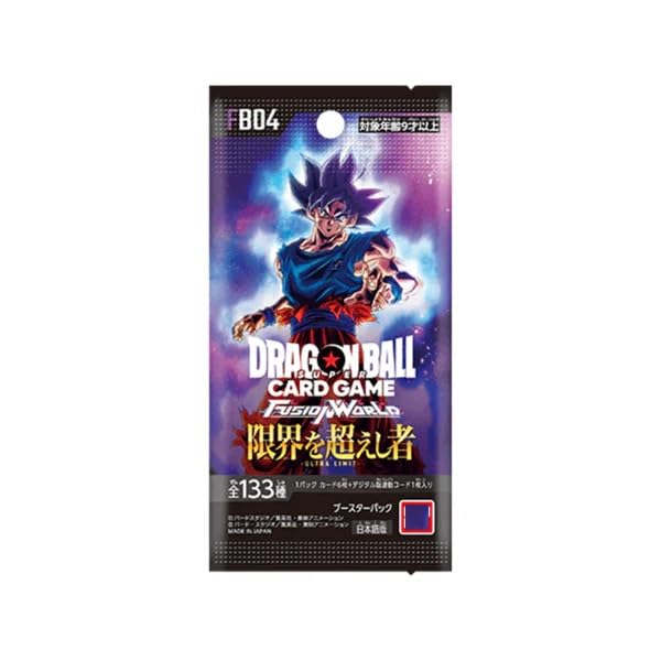 1 Pack) Dragon Ball Super Card Game - FB04 Japanese Card Booster
