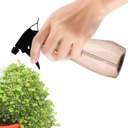 Botellas pulverizadoras de agua | Pulverizador de plantas de 500 ml | Botellas pulverizadoras multifuncionales para soluciones de limpieza | Botella rociadora de jardín para regar flores y suculentas