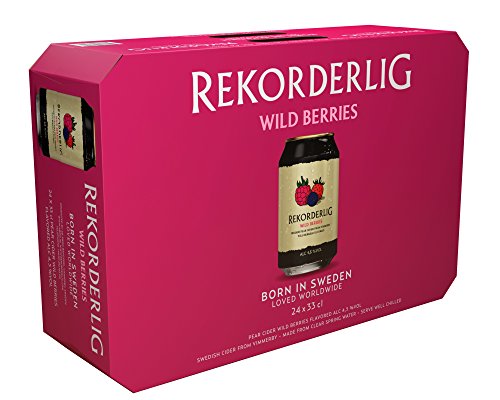 Rekorderlig Wildbeere Cider 4.5% (24 x 0.33 l)