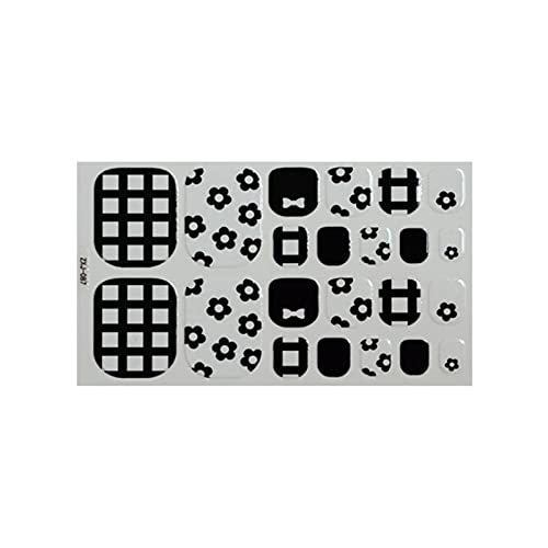 Nail Art Nail Polish Stickers Full Wraps Nail Art Stickers Self-Adhesive toenail Stickers Glitter toenail Decals DIY Nail Art