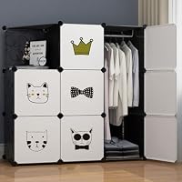 Amazon｜クローゼット ワードローブ 収納ボックス F おしゃれ 組み立て