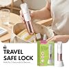 PRITECH Bikini Trimmer for Women, 2-in-1 Rechargeable Electric Razors for Women, Waterproof Bikini Shaver for Pubic Hair, Legs, Arms, Underarms, Electric Trimmer with Ceramic Blades, Travel Lock