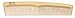 Produktbild Jäneke gold 24 Kt Damenkamm grosser Intervallkamm Exclusiv Kamm 8'' 20,5 cm