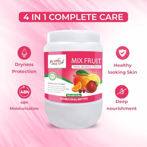Image of Beeone Mix Fruit Cream, 900 Ml