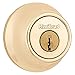 Kwikset 660 Single Cylinder Deadbolt in Polished Brass
