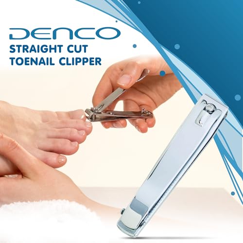 Denco 3559N Straight Cut Toenail Clipper,Silver,1 Count (Pack Of 1),3559N thumb #2