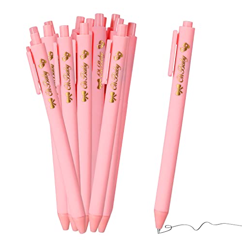 Stylos de douche de bébé roses, le cadeau idéal pour vos cadeaux invités