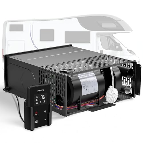 FOGATTI RV Furnace 35,000 BTU Complete Unit- High-Efficiency, Easy Installation RV Heater with Thermostat for Camper, Motorhome & Travel Trailer