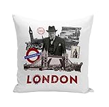 coussin tapis london Housse de coussin 40 x 40 cm de la marque Fabulous.