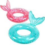 【Diseño Doble a Prueba de Fugas】 : La boquilla de aire del anillo de natación adopta un diseño doble a prueba de fugas por dentro y por fuera, lo que hace que este anillo de natación no tenga fugas fáciles. La válvula se puede abrir completamente en unos segundos para desinflar. Es conveniente para inflar y desinflar rápida y fácilmente, y se pliega para su almacenamiento y transporte.