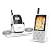 Ivation Extended Range Wireless Cooking Thermometer - Dual Probe - Remote BBQ, Smoker, Grill, Oven, Meat Thermometer - Monitor Food Up To 325' Away (White)