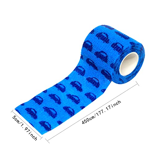 8 rollen zelfklevende bandage voor honden, elastische hechtbandage voor kat, hond, pols, enkelverstuikingen, 5 cm x 4,5 m - Afbeelding 3