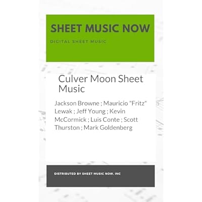 Culver Moon Sheet Music