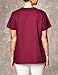 WonderWink Women's Wonderflex Verity Scrub Top, Wine, XX-Large