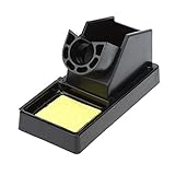  HUIOP Soporte de Soldador Soporte plástico Base Soporte de Alambre con Esponja de la Soldadura de la Soldadura