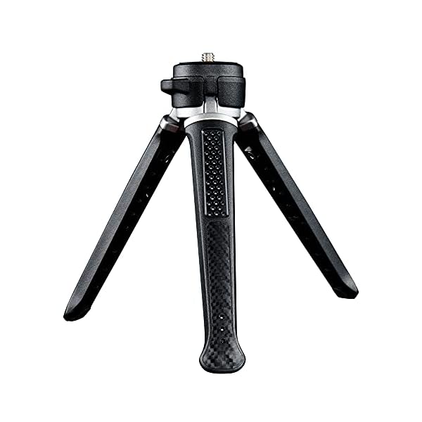 Rollei Comfort Vlogging Set, Mini-Stativ mit Smartphone-Halterung, Kugelkopf und Zubehör-Arm. Ideal für das Videofilmen… – Bild 6