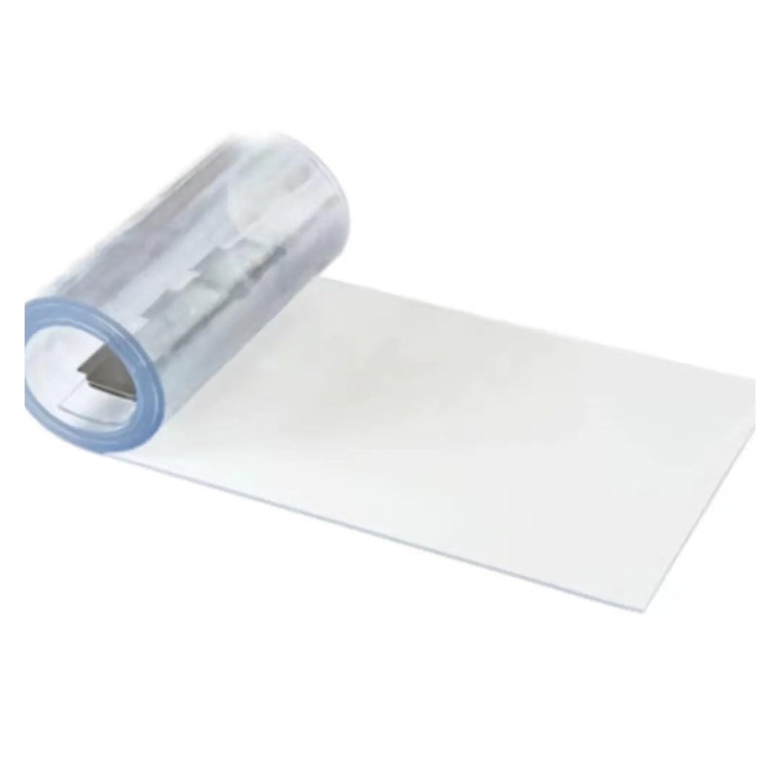 Plastiques Bande de Lamelle PVC Transparent Rideau Séparation Lisse et Résistant Industriel à Lanières Entrepôts Usines
