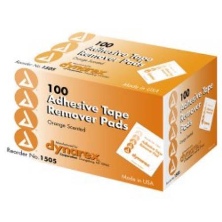 Dynarex Adhesive Tape Remover Pad, 1000/Case