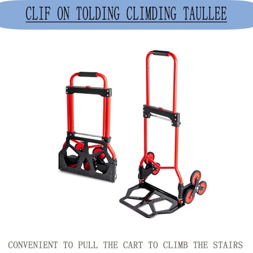 Carro de mano plegable resistente con capacidad de carga de 80 kg para camping, festivales, jardinería y transporte de palés sobre ruedas