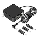 HAPIGD Cargador portátil de 65 W Compatible con ASUS Vivobook 14 15 17 S13 S14 S15 Go 12 14 15 Zenbook Flip Chromebook...
