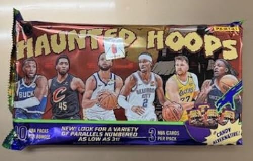 2025 2024-25 Panini Haunted Hoops Basketball Bundle FACTORY SEALED 40 packs per Bundle