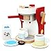 yoptote Cocinitas de Madera Juguetes Comida Alimentos Utensilios Cocina Juguete - Bebe Madera Cafetera Niños para Cumpleaños Infantiles 3 4 5 Años