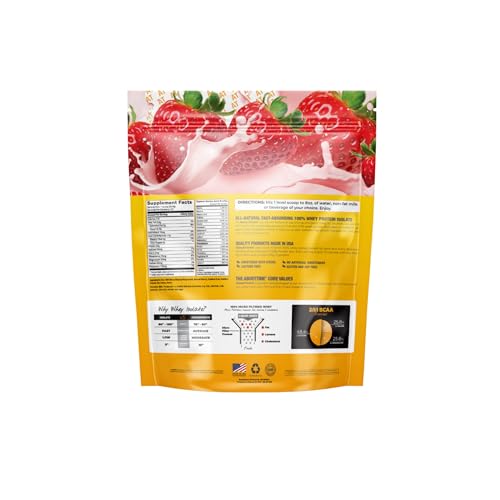 Image of About Time Whey Protein Isolate Powder 25g Strawberry, Natural Ingredients, Non-GMO, Gluten-Free, Lactose-Free, Zero Sugar, Low Carb, 32 Servings