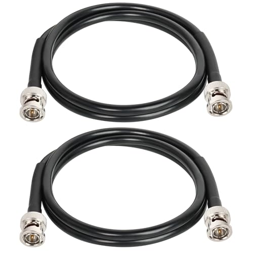 Image of XRDS -RF 12G SDI Cable 3FT 2PCS, SDI Video Cables 3G /6G /12G 75ohm BNC Male Cable Supports HD-SDI /3G /6G-SDI /4K /8K for Video Security Camera SDI Converter