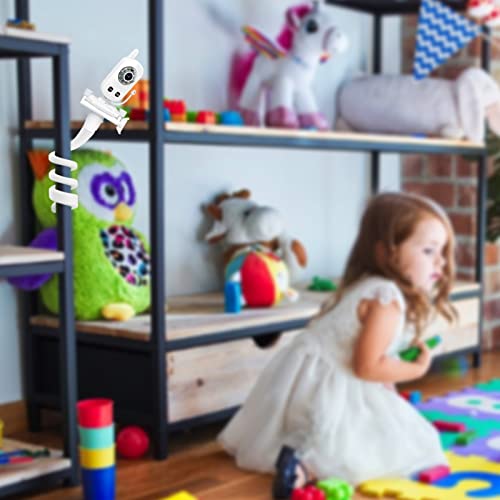 Derebir Baby Camera Mount Stand Compatible with GHB/HelloBaby HB30 /HB32 /nooie IPC007I /BOIFUN 7SM/VB610/VB603 /Babystar MC632A/SM25 Baby Monitor Holder Compatible with Most Baby Monitors - Image 4