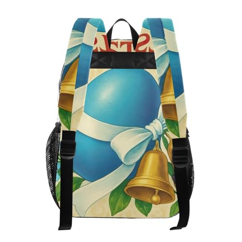 Travel Clear Bags for Women Floral Easter Egg Girls Backpack Kids Boys Large Plastic Approved Bag3