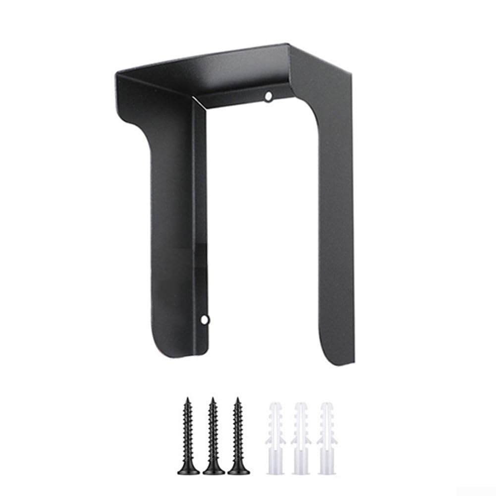 Housse de protection anti-pluie en métal anti-reflet imperméable pour la plupart des sonnettes vidéo