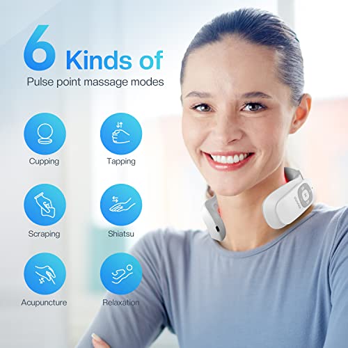 Comfier CF-6219 Portable Heated Neck Massager, Ems Intelligent Electric Neck Massager thumb #1