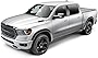 Bushwacker OE Style Factory Front & Rear Fender Flares | 4-Piece Set, Black, Smooth Finish | 50928-02 | Fits 2019-2022 Ram 1500 (Excludes Rebel & TRX Models)