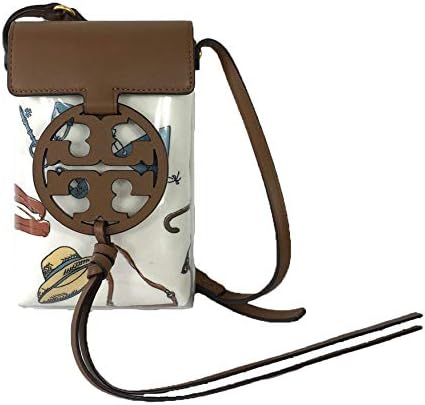 miller clear printed crossbody