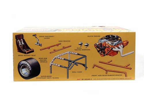 AMT - Buick Skylark Modified Stocker 1966 1:25 miniatura 3