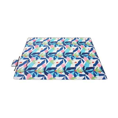SONGMICS Picnic Blanket, 300 x 200 cm, Large Waterproof Picnic Mat for Camping, Park, Garden, Beach,...