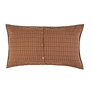 Vhcbrandsprescottkingsham21x37countryrusticlodgedesignrusset  Urban Country Home Decor Vhc brands prescott king sham 21×37 country rustic lodge design russet  urban country home decor