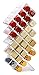 V-HANVER Fish Shape Lipstick Organizer Lip Gloss Storage Tower Makeup Stand for 28 Lip Sticks Women Girls Makeup Cosmetic Display, Clear Acrylic