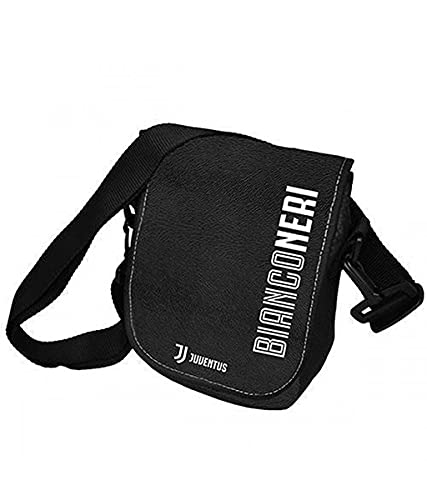 F. C. Juventus Turin - Shoulder bag black 23 cm X 18 cm - Bianconeri