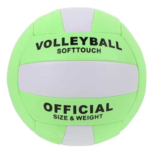 Sosoport Inflatable Volleyball Training Ball Official Soft Sports Ball for Indoor Use Durable and Stylish Design for Beach Playing and Competition