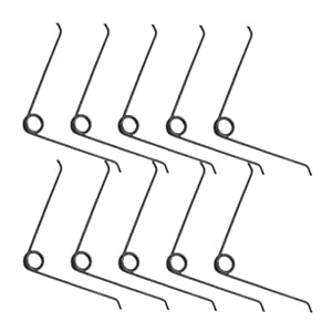 SUPVOX Pruning Shears Heavy Duty Garden Pruning Shears Spring 20pcs v Shaped Spring Twist for Tree Pruner