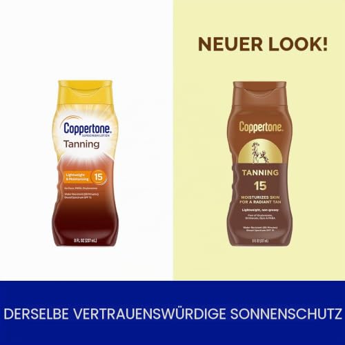 Coppertone Tanning Lotion Sunscreen SPF 15, 8 oz by Coppertone – Ansicht 2