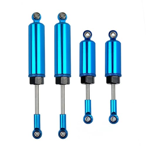 Amortisseur RC en alliage bleu pièce d'amélioration pour voiture Wltoys 12429 1/12