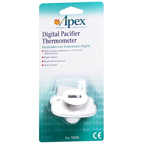 Apex Large Face LCD Fast Read Digital Thermometer for Adults and Children - Instant Read Thermometer for Fever Detection with Quick 10 Second Read Time ( Packaging May Vary )