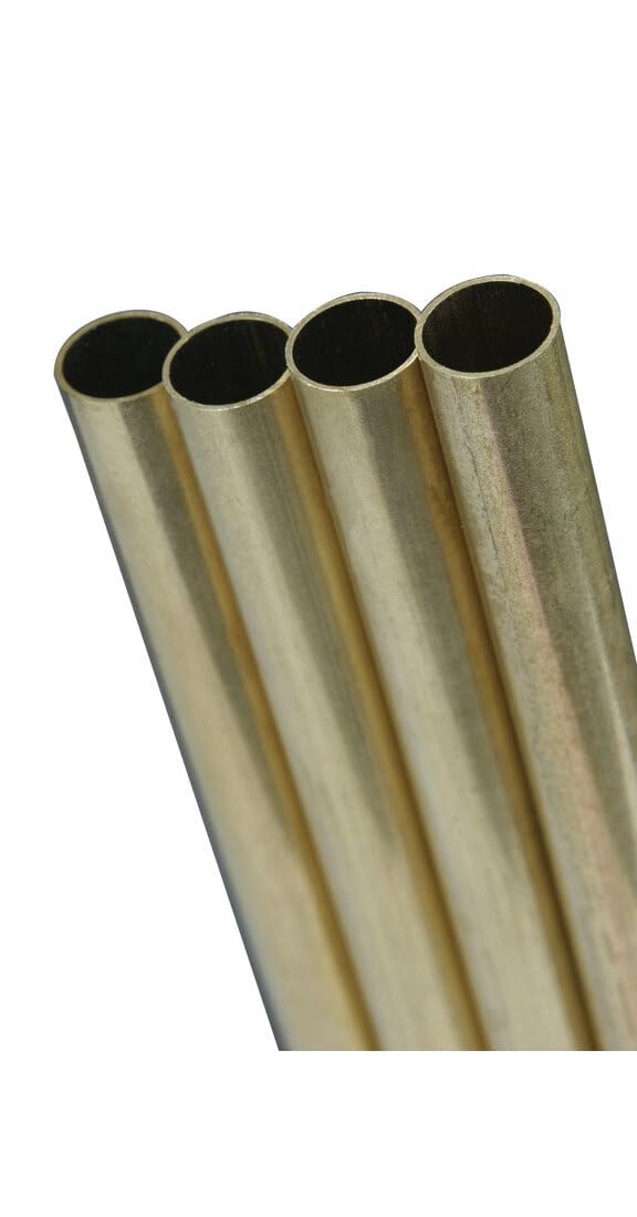 K & S PRECISION METALS 1147 3/16 x 36 Round Brass Tube